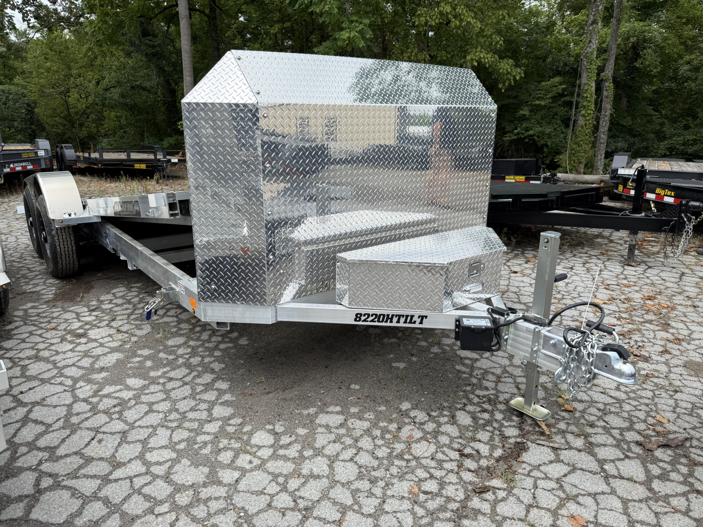 New 2026 Aluma 8220H-ANV-TILT-TA-EL (ANNIVERSARY) Car Hauler