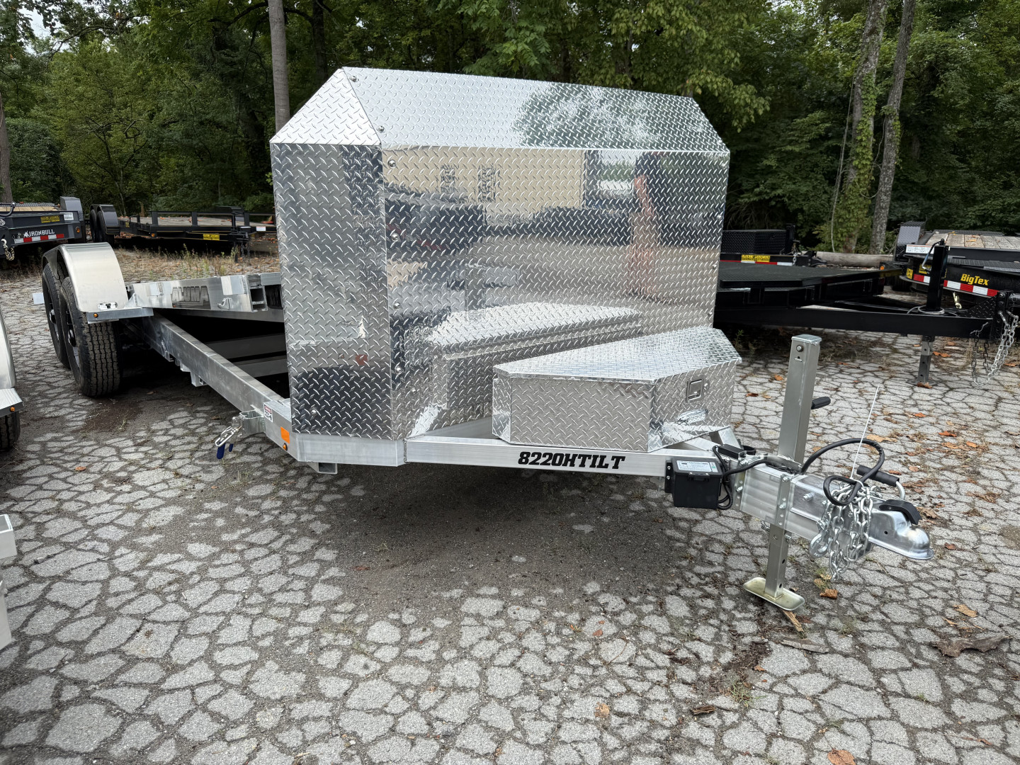 New 2026 Aluma 8220H-ANV-TILT-TA-EL (ANNIVERSARY) Car Hauler