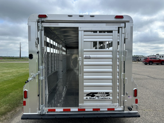 New 2026 4-Star Trailers 24' Deluxe GN Stock / Stock Combo Trailer