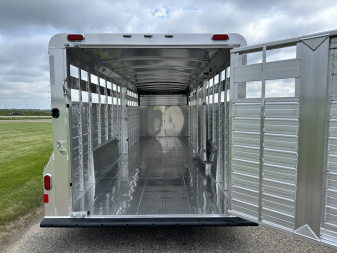 New 2026 4-Star Trailers 24' Deluxe GN Stock / Stock Combo Trailer