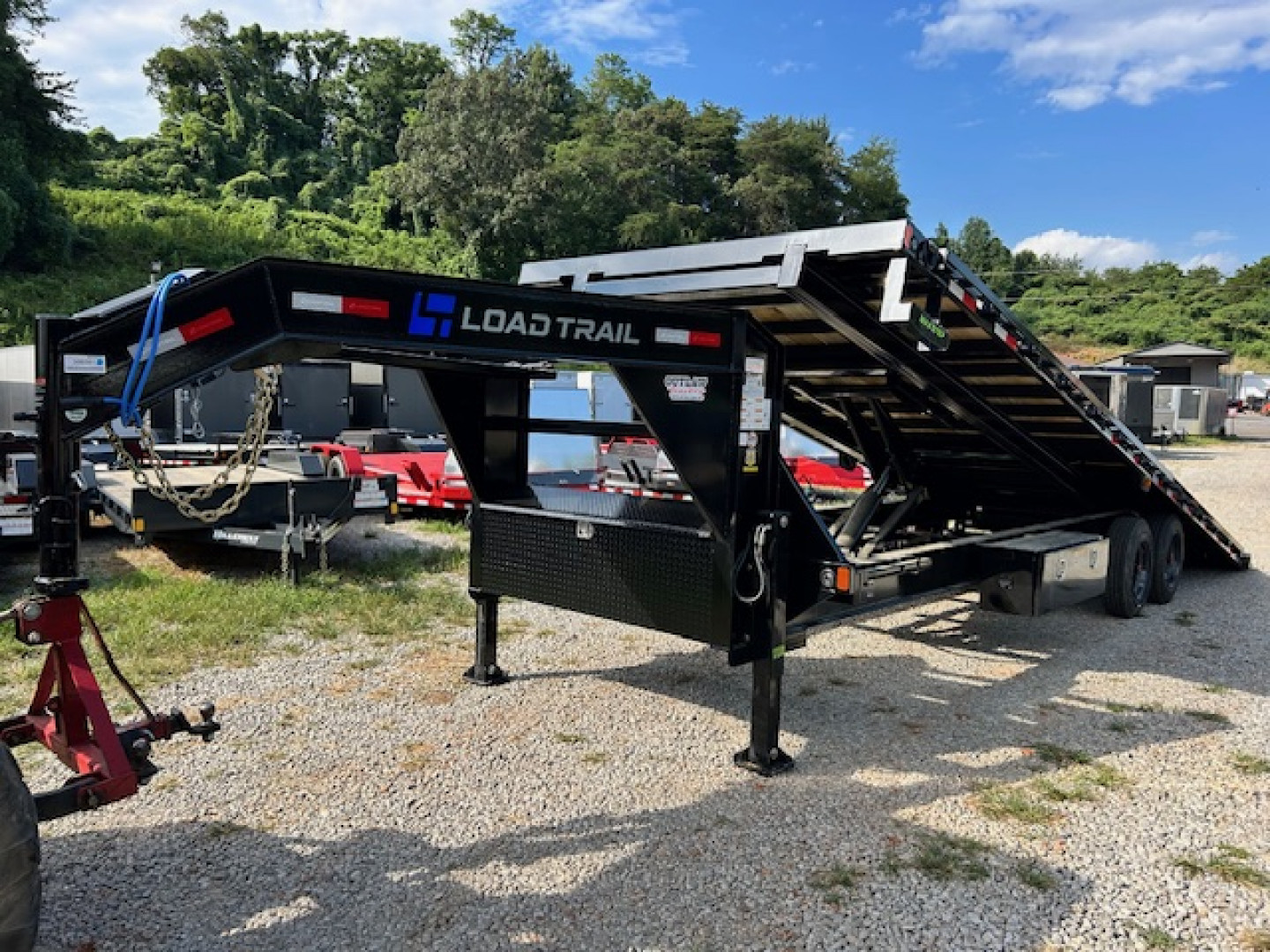 New 2026 Load Trail 102x28 Full Tilt 16k Equipment Trailer