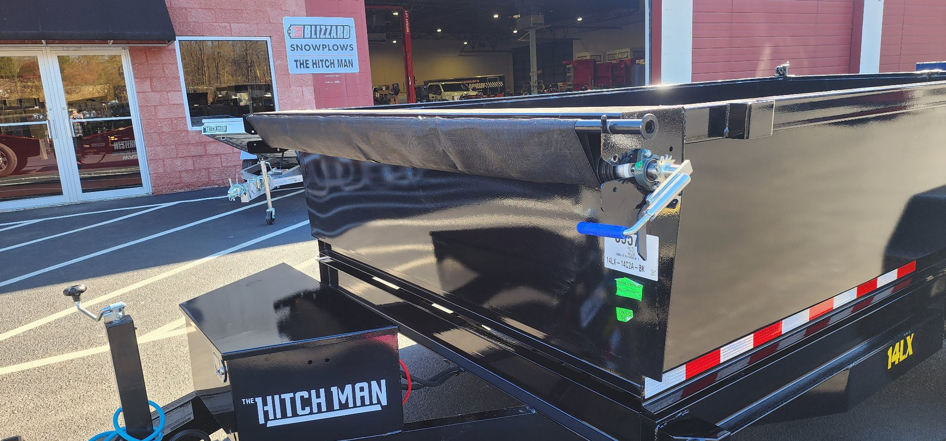 New 7 x 14 Big Tex Low Pro  14LX Scissor Dump Trailer 14k