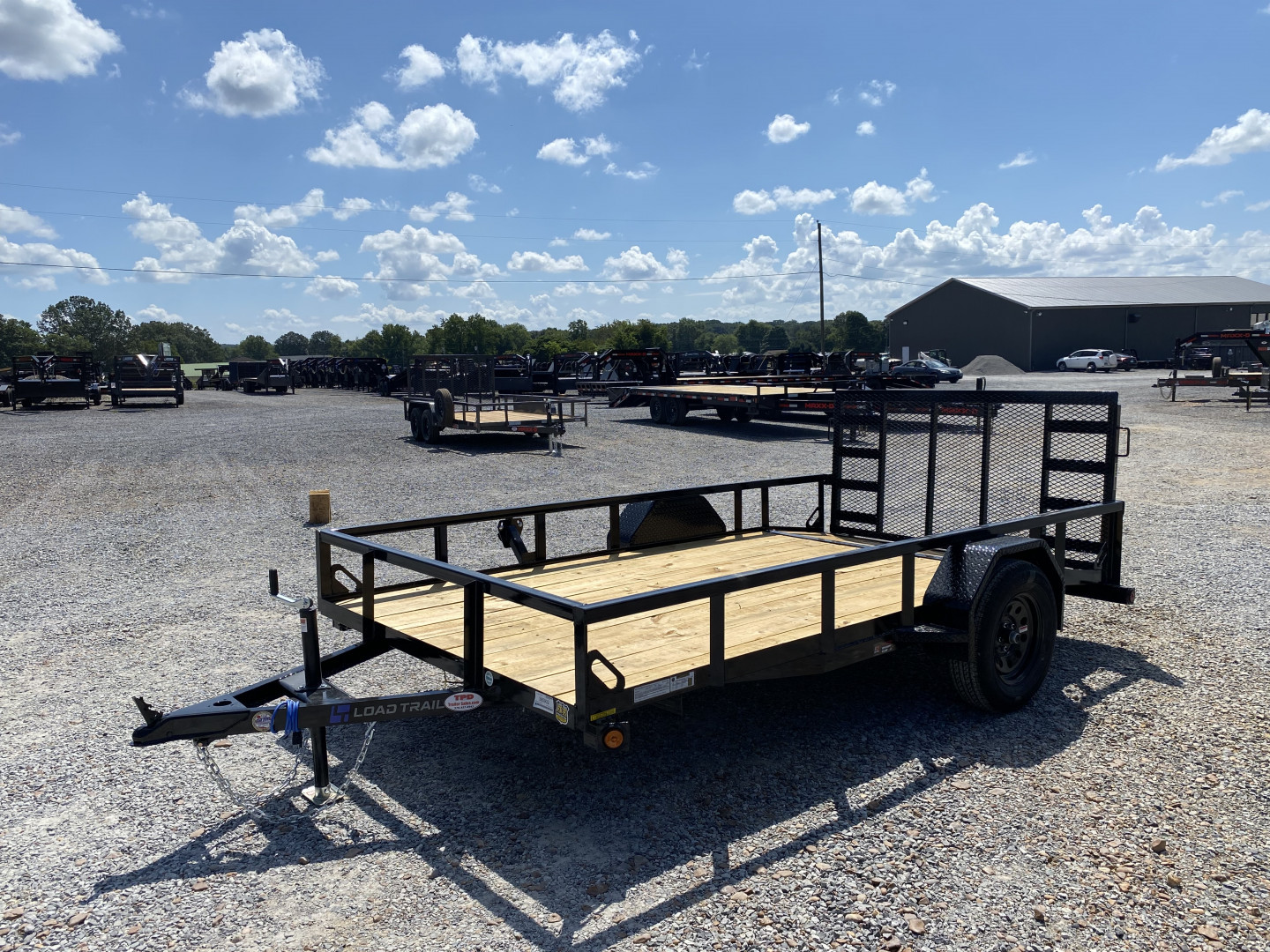 New 2026 LOAD TRAIL 77"x12' 3k Utility Trailer