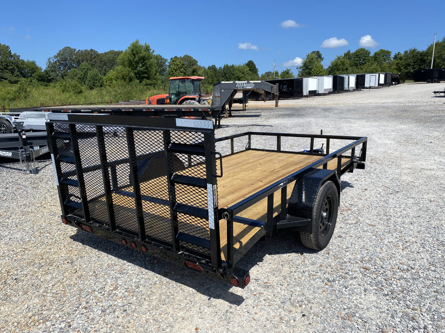 New 2026 LOAD TRAIL 77"x12' 3k Utility Trailer