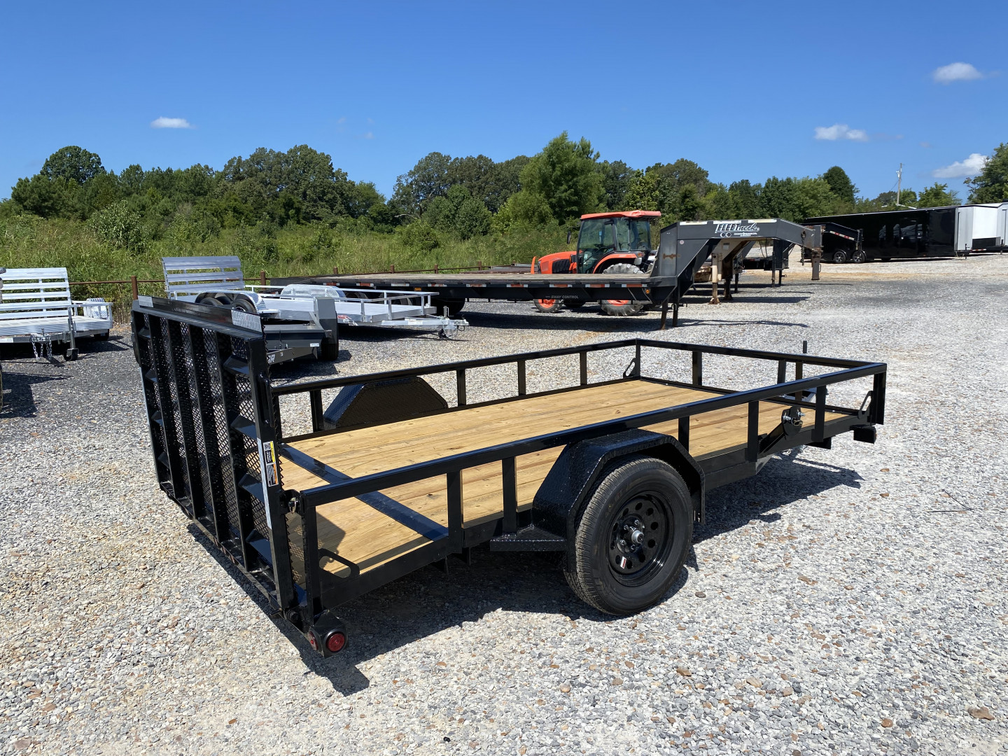 New 2026 LOAD TRAIL 77"x12' 3k Utility Trailer