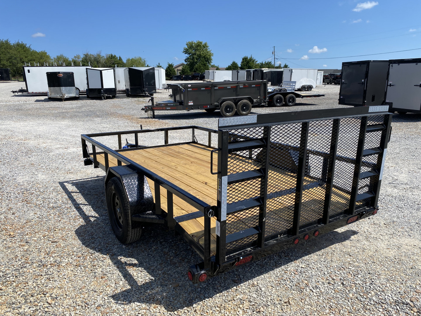 New 2026 LOAD TRAIL 77"x12' 3k Utility Trailer