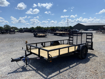 New 2026 LOAD TRAIL 77"x12' 3k Utility Trailer