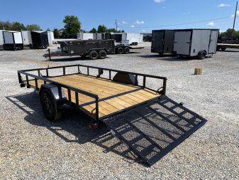 New 2026 LOAD TRAIL 77"x12' 3k Utility Trailer