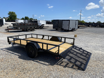 New 2026 LOAD TRAIL 77"x12' 3k Utility Trailer
