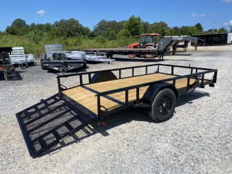New 2026 LOAD TRAIL 77"x12' 3k Utility Trailer