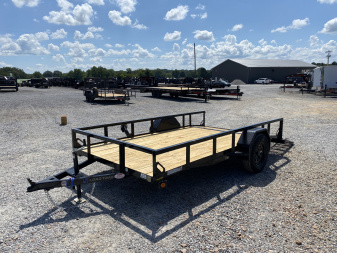 New 2026 LOAD TRAIL 77"x12' 3k Utility Trailer