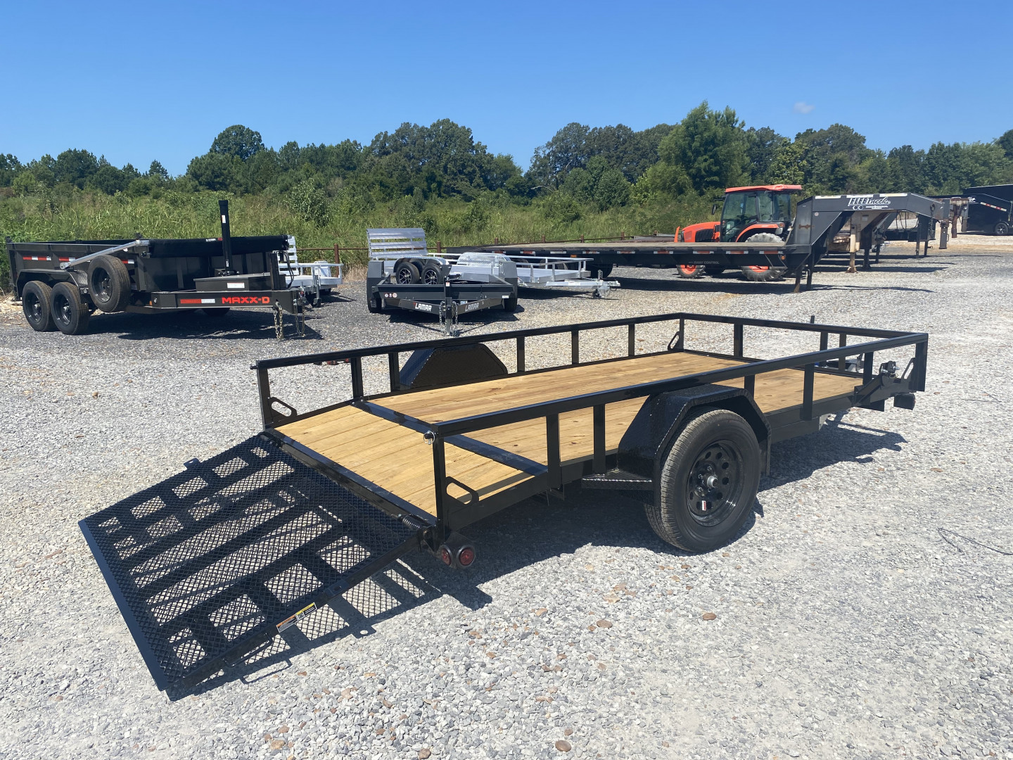 New 2026 LOAD TRAIL 77"x12' 3k Utility Trailer