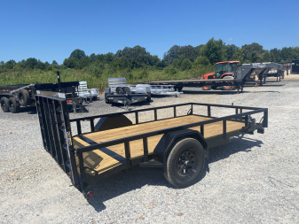 New 2026 LOAD TRAIL 77"x12' 3k Utility Trailer