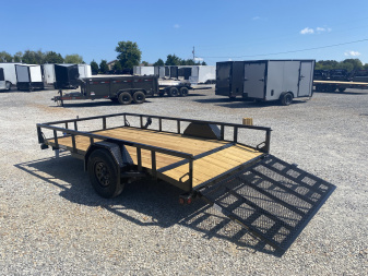 New 2026 LOAD TRAIL 77"x12' 3k Utility Trailer