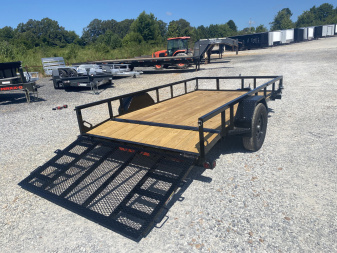New 2026 LOAD TRAIL 77"x12' 3k Utility Trailer