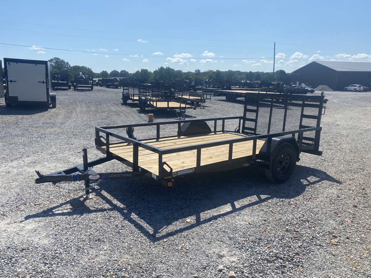 New 2026 LOAD TRAIL 77"x12' 3k Utility Trailer