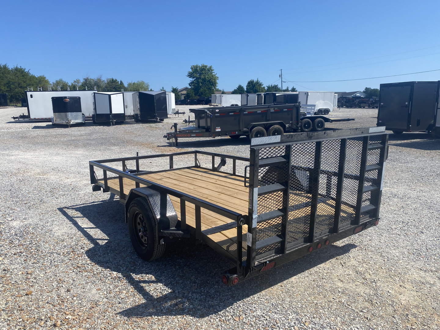 New 2026 LOAD TRAIL 77"x12' 3k Utility Trailer
