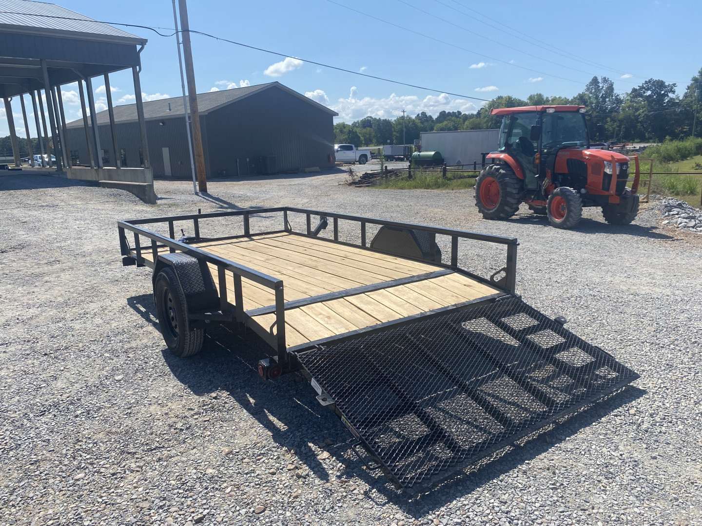 New 2026 LOAD TRAIL 77"x12' 3k Utility Trailer
