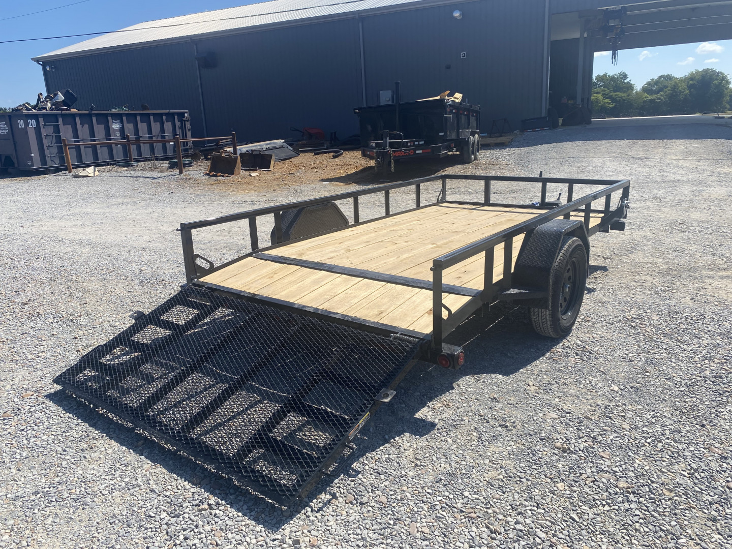 New 2026 LOAD TRAIL 77"x12' 3k Utility Trailer