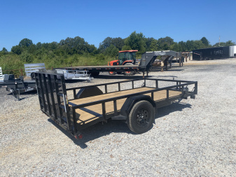 New 2026 LOAD TRAIL 77"x12' 3k Utility Trailer
