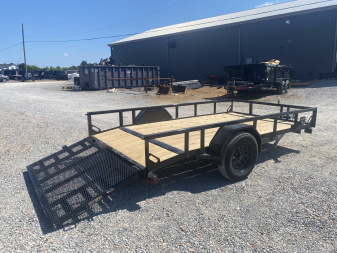 New 2026 LOAD TRAIL 77"x12' 3k Utility Trailer