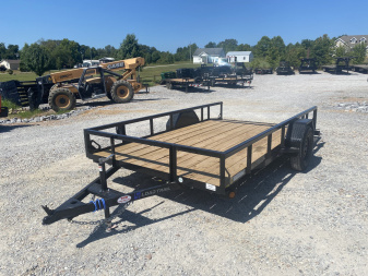 New 2026 LOAD TRAIL 77"x12' 3k Utility Trailer