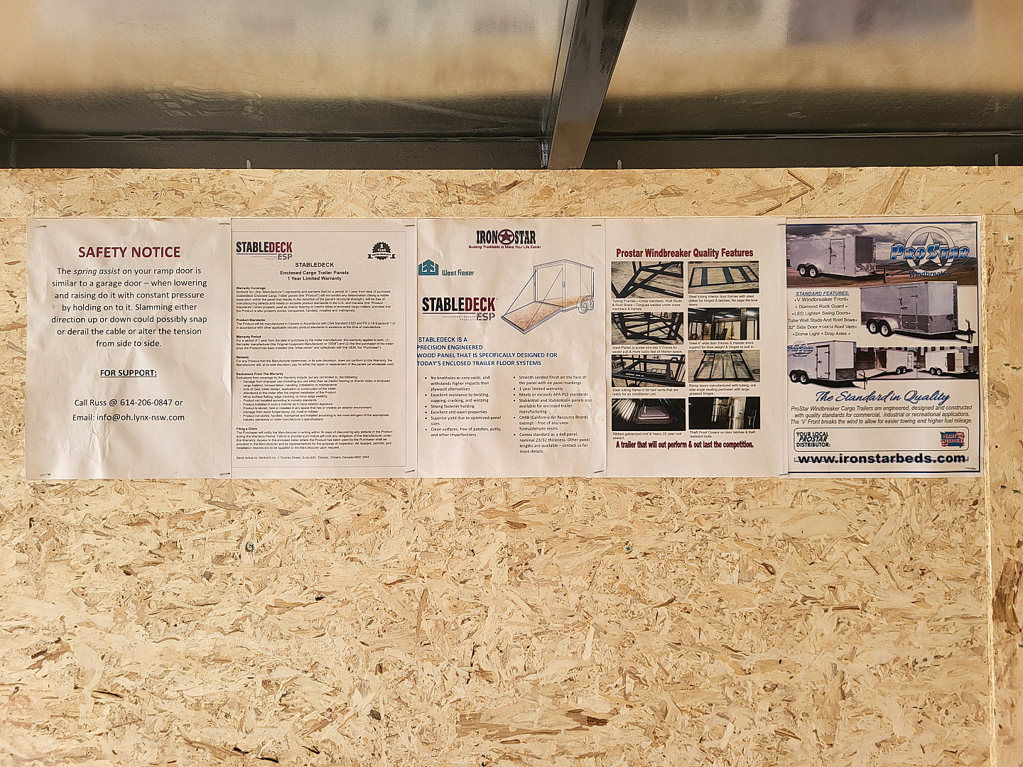 New 2025 Maxwell 7x16 Prostar Cargo / Enclosed Trailer Polycore exterior