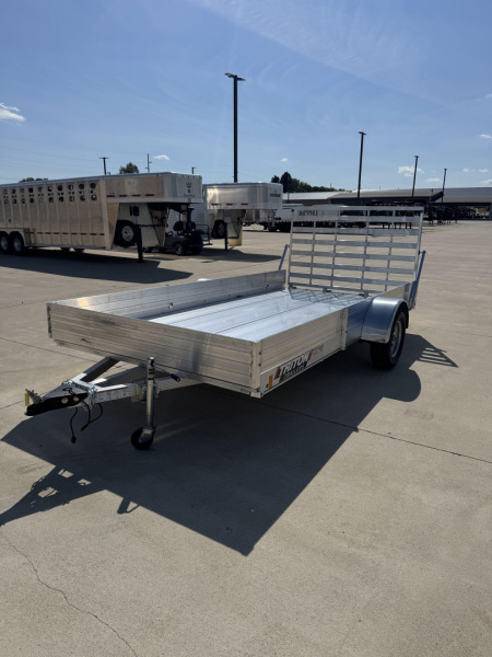 New 2025 12' Triton Trailers 1281-SA Utility Trailer
