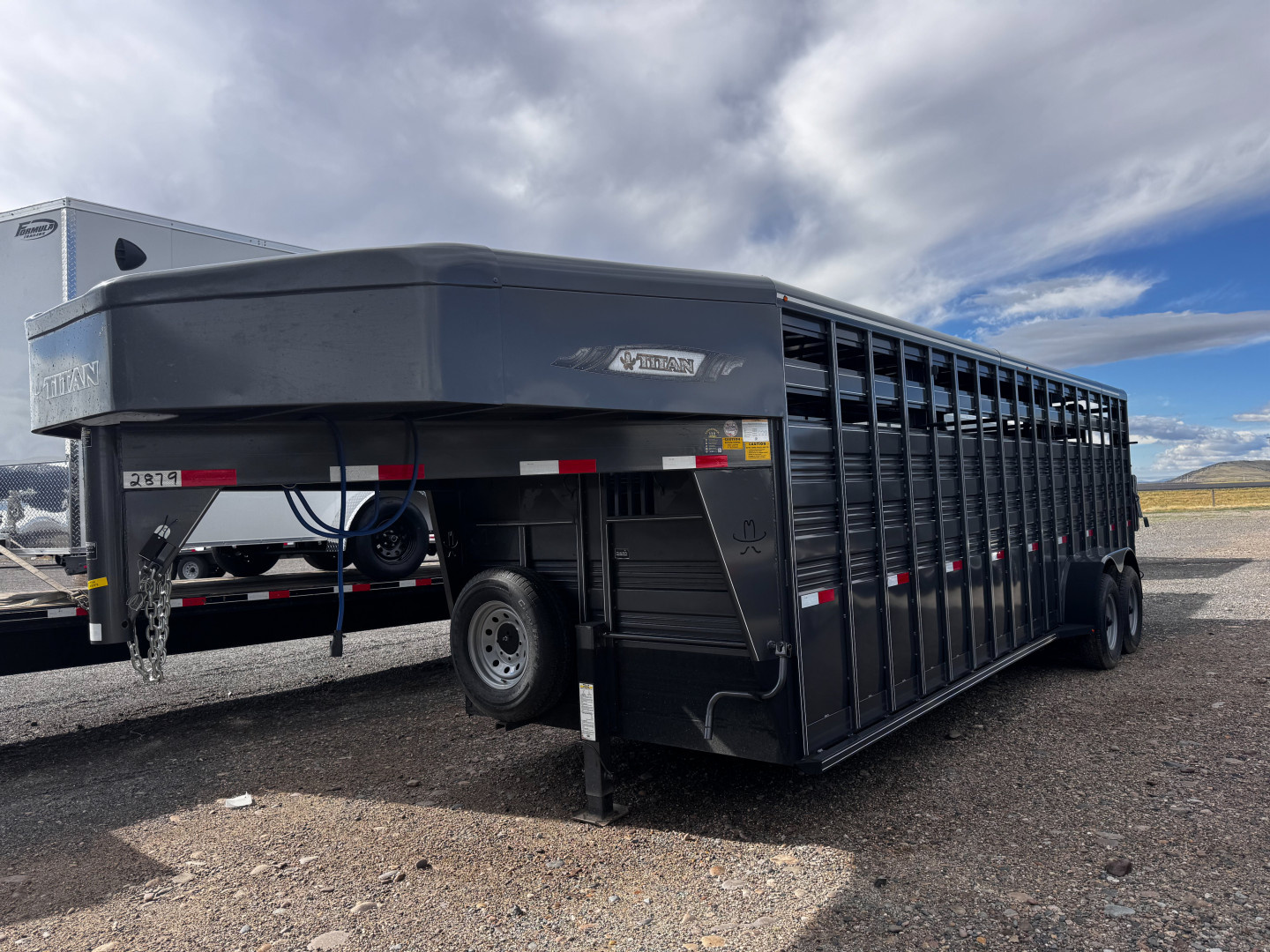 New 2025 Titan 24' Stock Trailer