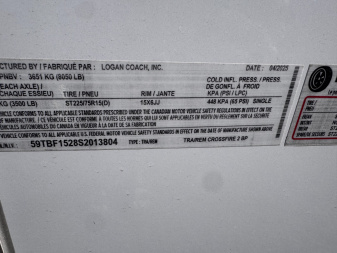 New 2024 LOGAN COACH 2H BP CROSSFIRE Horse Trailer
