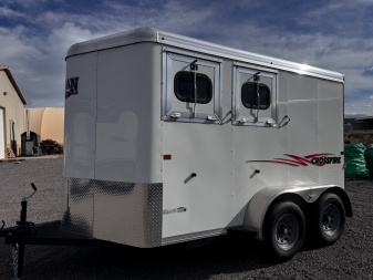 New 2024 LOGAN COACH 2H BP CROSSFIRE Horse Trailer