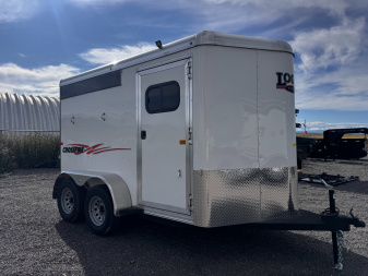 New 2024 LOGAN COACH 2H BP CROSSFIRE Horse Trailer