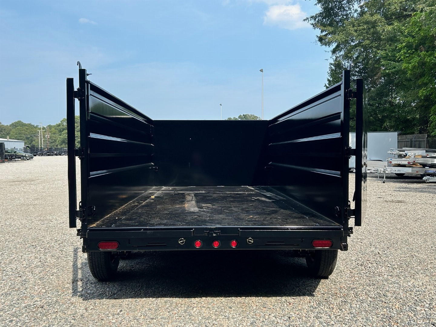 New 2026 PJ Trailers D7 7x14 Dump 14K w/ 4' Sides Dump Trailer