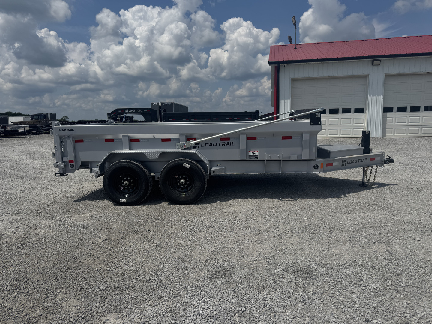 New 2026 Load Trail 83"x14' 14,000# Scissor Lift Dump Trailer