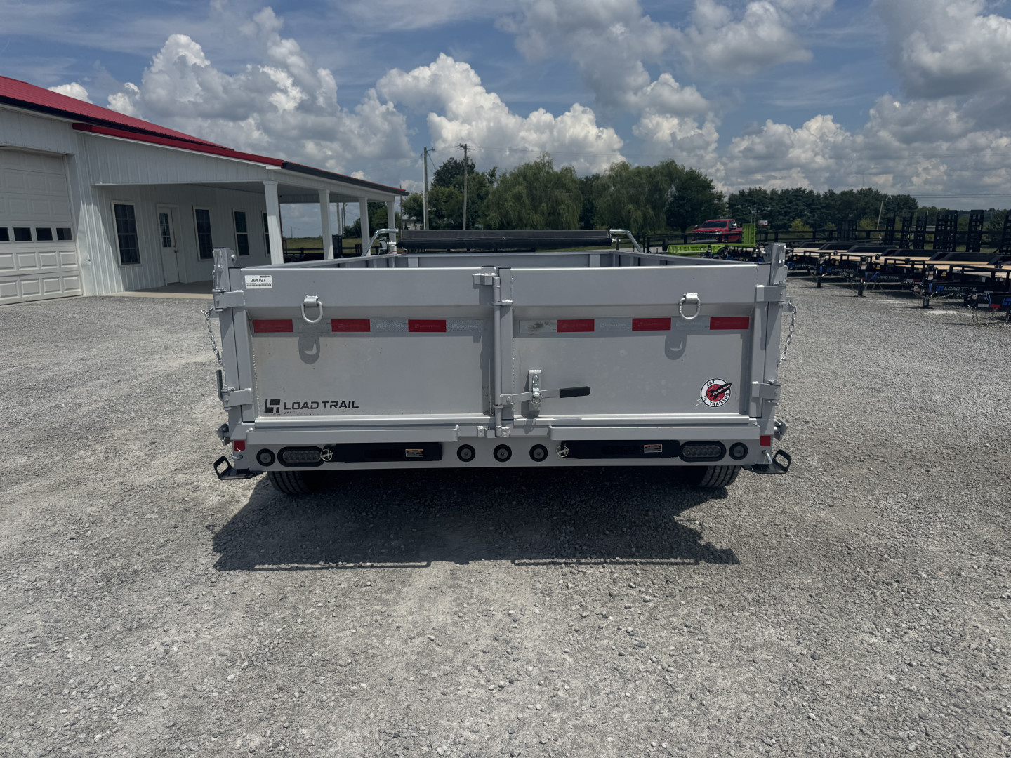 New 2026 Load Trail 83"x14' 14,000# Scissor Lift Dump Trailer