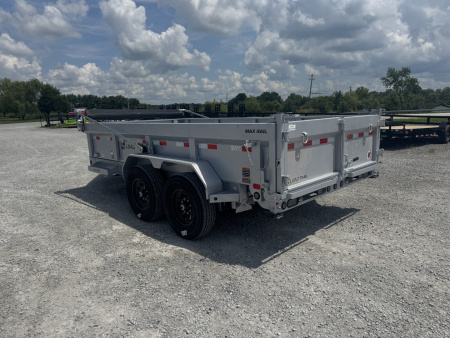 New 2026 Load Trail 83"x14' 14,000# Scissor Lift Dump Trailer