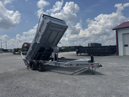 New 2026 Load Trail 83"x14' 14,000# Scissor Lift Dump Trailer