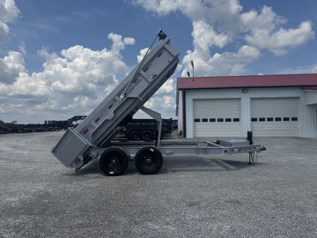 New 2026 Load Trail 83"x14' 14,000# Scissor Lift Dump Trailer