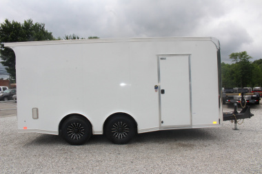 New 2025 United UXT Commercial Grade Cargo Trailer - 8.5 'x 18' - 7' Interior Height - Rear Ramp Door - Extended Tongue - 9900# GVW
