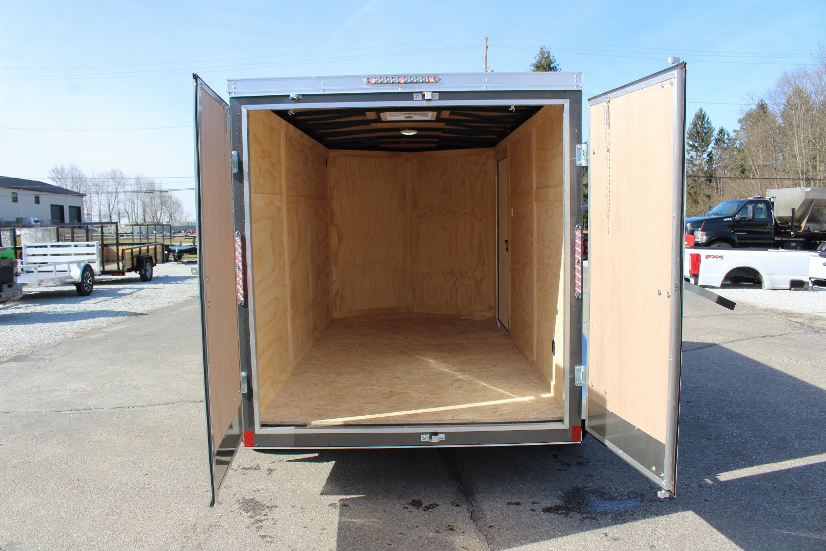 New 2025 Darkhorse Cargo DHW 6' x 12' Enclosed Trailer - DOUBLE REAR DOOR- 6' Interior Height - 7000# GVW