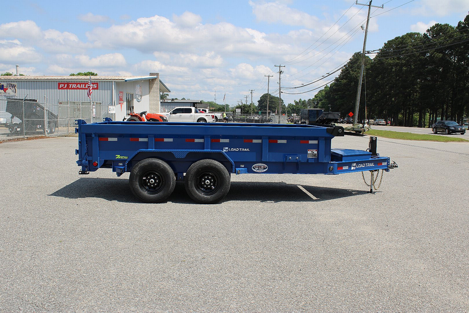 New 2026 Load Trail 7X14 14K Low Pro w/ 2' Sides Dump Trailer *FALL SALE*