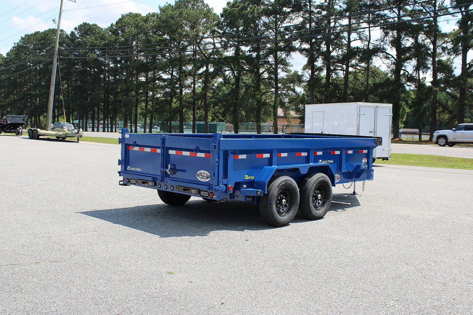 New 2026 Load Trail 7X14 14K Low Pro w/ 2' Sides Dump Trailer *FALL SALE*