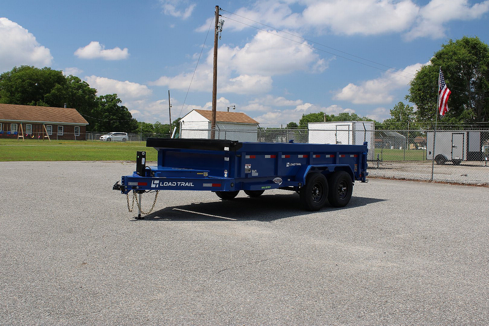 New 2026 Load Trail 7X14 14K Low Pro w/ 2' Sides Dump Trailer *FALL SALE*