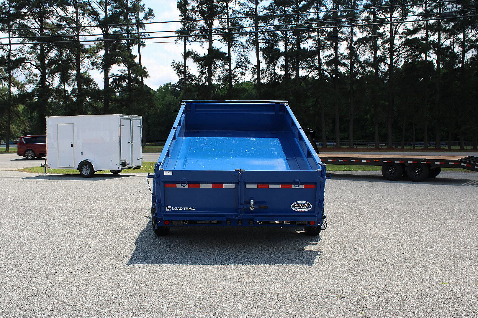 New 2026 Load Trail 7X14 14K Low Pro w/ 2' Sides Dump Trailer *FALL SALE*