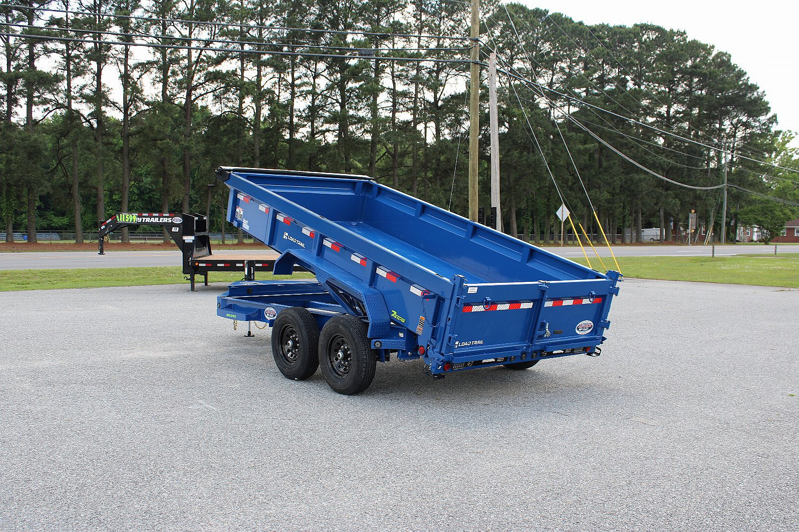 New 2026 Load Trail 7X14 14K Low Pro w/ 2' Sides Dump Trailer *FALL SALE*