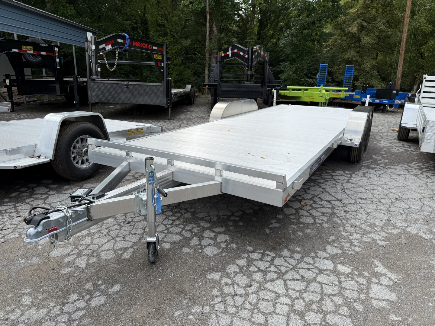 New 2026 Aluma 8220ESA-TA-EL-R-RTD Car Hauler
