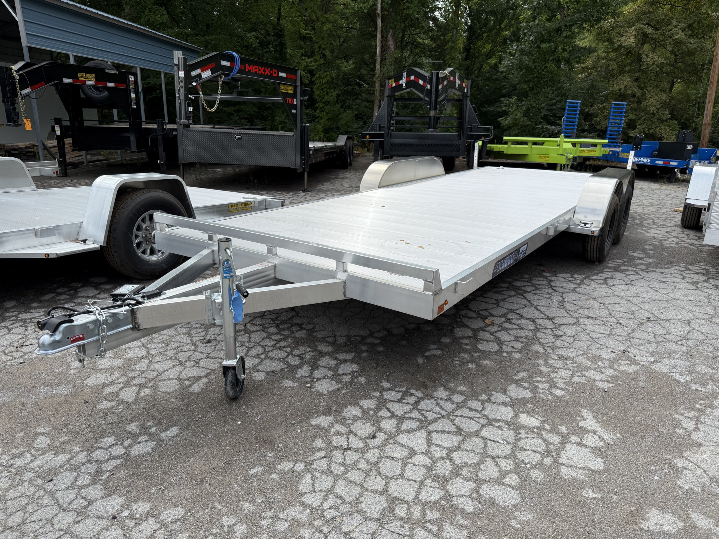 New 2026 Aluma 8220ESA-TA-EL-R-RTD Car Hauler