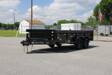 New 2026 Load Trail 7X14 14K Low Pro w/ 2' Sides Dump Trailer *SUMMER SALE*