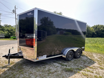 New 2026 LOOK Element 7x14 12" extra height ATV Enclosed Trailer