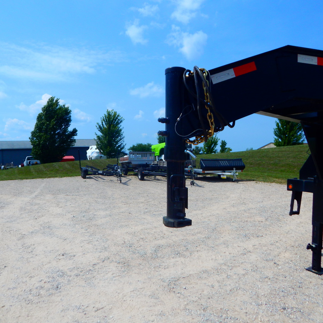 Used 2015 Sure-Trac 8.5x22 22.5k Gooseneck Deckover Trailer